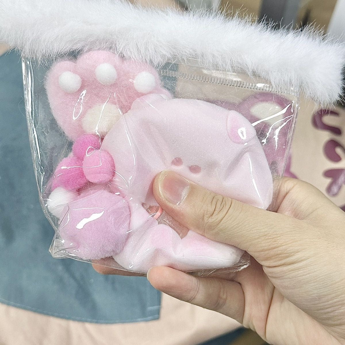 Taba Squishy fait main en forme de gros cochon