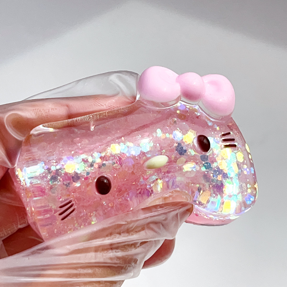 Kitty Squishy,Handmade,Taba Squishy,Stress relief Toy,noctilucent,Funny,gift for kid daughter,cute,GF,birthday present,myasthenia,discolored