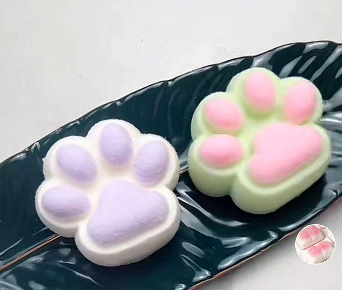 Cat paw handmade taba squishy