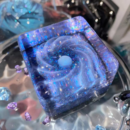 Infinite Starry Sky Mysterious Fantasy Spiral Handmade Taba squishy