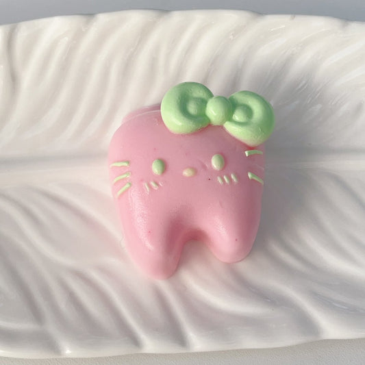 Kitty Tooth Handmade Taba Squishy