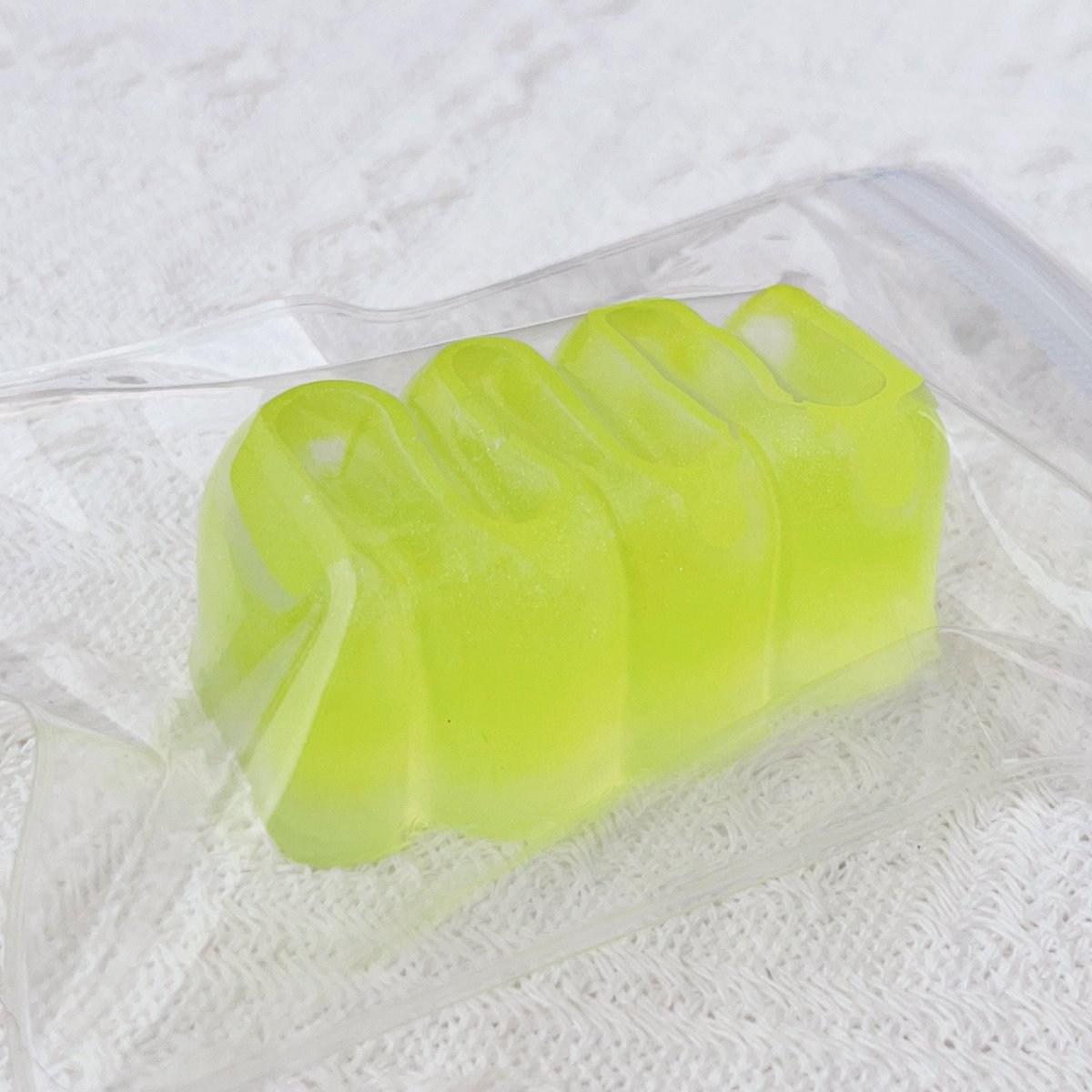 Transparenter Cremestab Handgemachter Taba Squishy