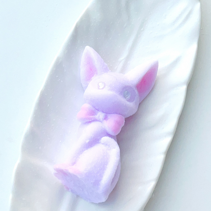 Purple JIJI Cat Handmade Taba Squishy