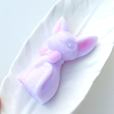 Purple JIJI Cat Handmade Taba Squishy