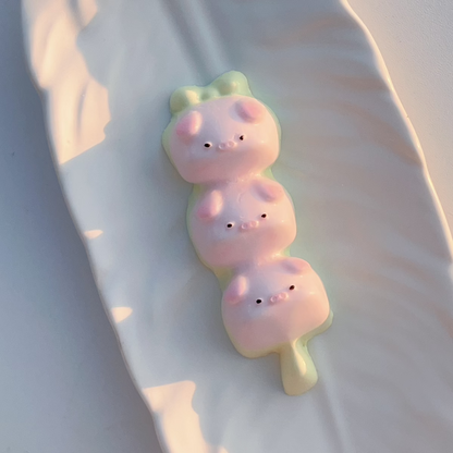 Sugared Pig Gourd Handmade Taba Squishy