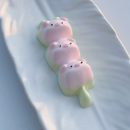 Sugared Pig Gourd Handmade Taba Squishy