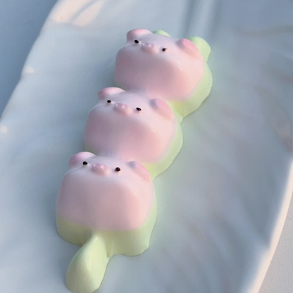 Sugared Pig Gourd Handmade Taba Squishy