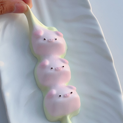 Sugared Pig Gourd Handmade Taba Squishy