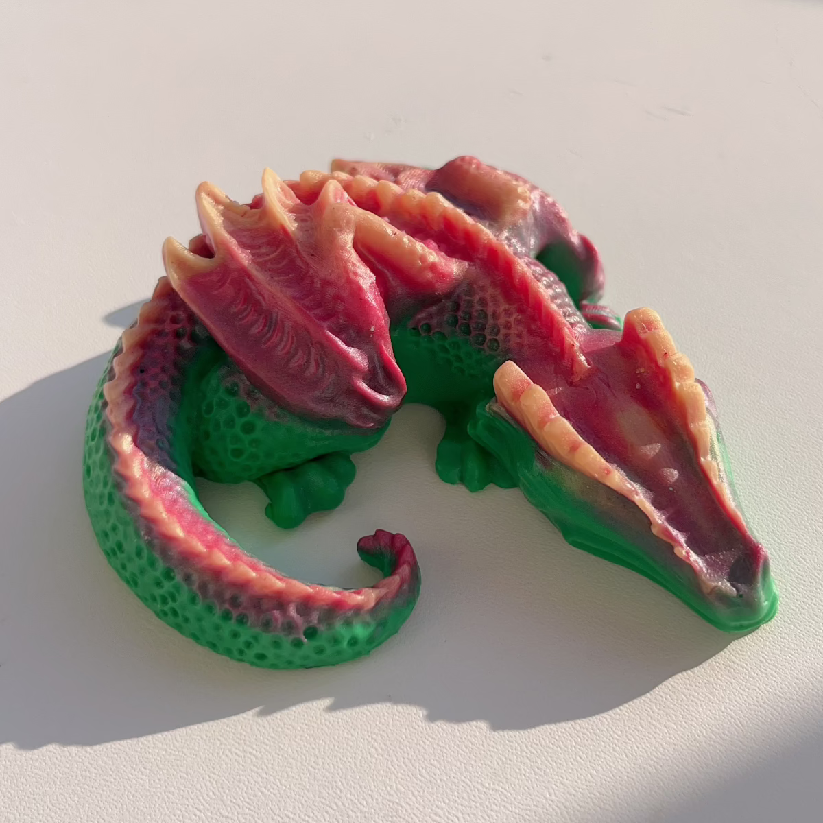 Pearl Dragon Handmde Taba Squishy