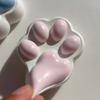 Cat paw handmade taba squishy