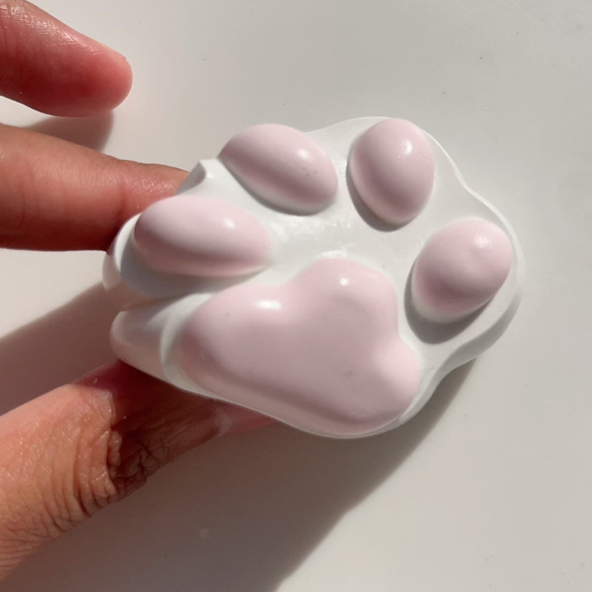 Cat paw handmade taba squishy