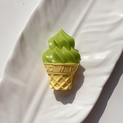 Small Ice cream Handmade Taba Squishy Key Chain