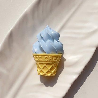 Small Ice cream Handmade Taba Squishy Key Chain