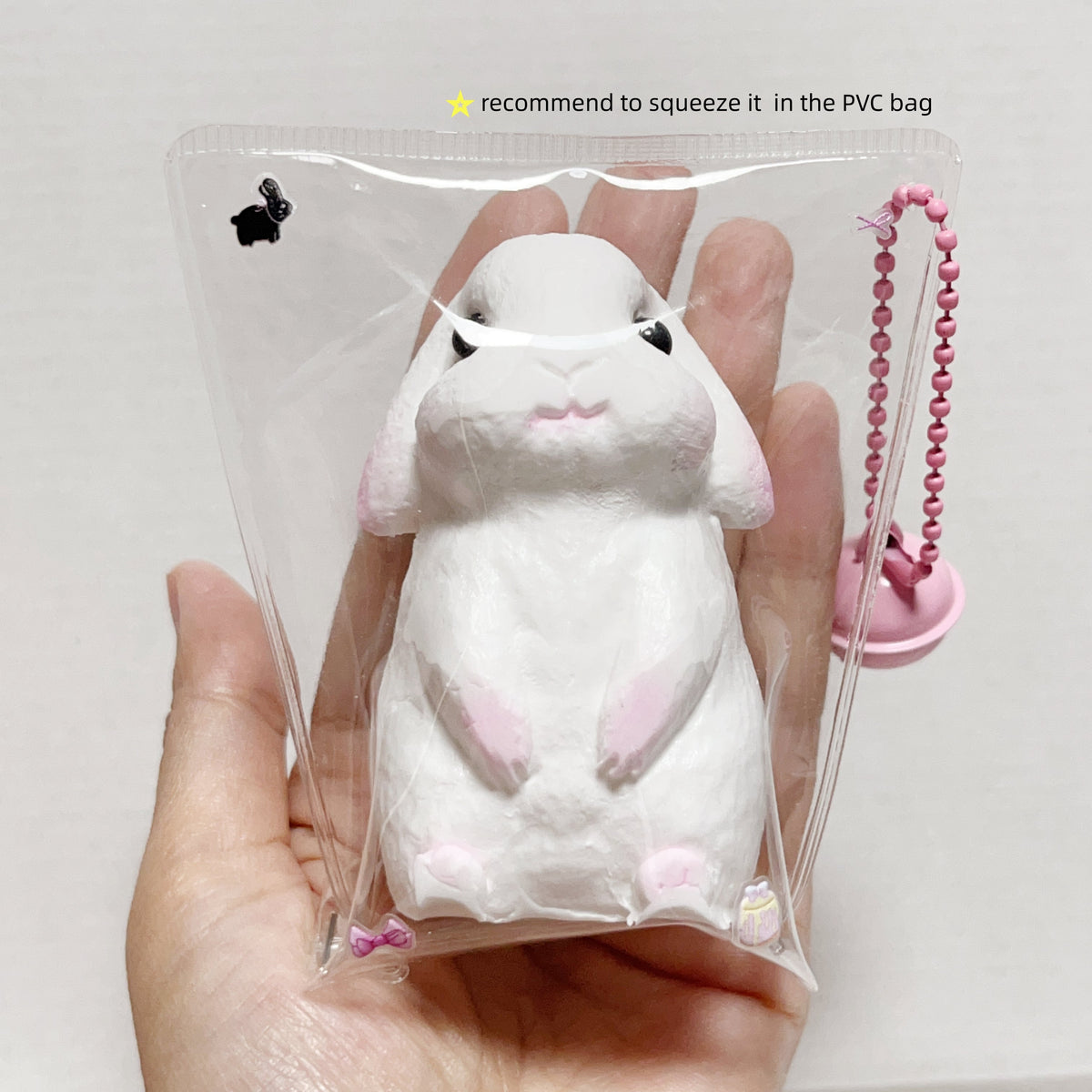 Lop Bunny  Handmade Taba Squishy Wendy Squishy