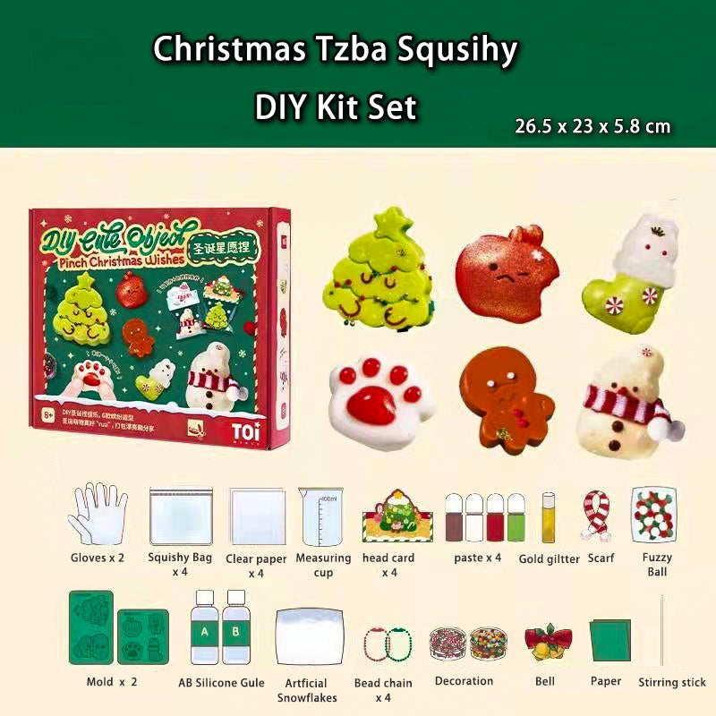 Christmas Taba Squishy DIY Kit Set